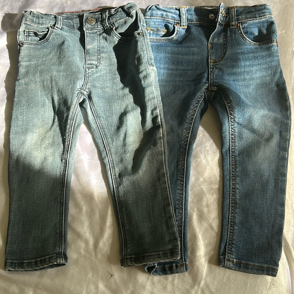 Zara denim jeans bundle toddler